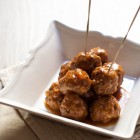 Apricot Barbeque Party Meatballs in the Slow Cooker www.thefoodiecorner.gr