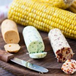 Slow Cooker Corn on the Cob and Three Flavoured Butters www.thefoodiecorner.gr