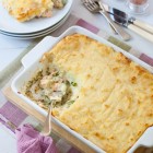 Αγγλική Fish Pie «Πίτα» Ψαριού με Σολομό και Πουρέ www.thefoodiecorner.gr