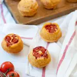 Corn Muffins with Cherry Tomatoes and Cheese www.thefoodiecorner.gr