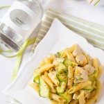 Pasta with Chicken and Mastic Orange Cream Sauce www.thefoodiecorner.gr