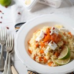 Sweet Potato and Goat's Feta Risotto www.thefoodiecorner.gr