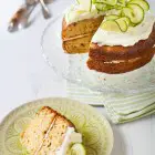 Spiralized Zucchini and Lime Cake www.thefoodiecorner.gr