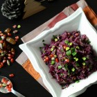 Braised Red Cabbage with Apple, Dates, Pomegranate and Pistachios www.thefoodiecorner.gr