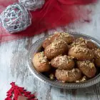 Greek Christmas Honey Cookies, aka Melomakarona www.thefoodiecorner.gr