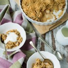 Pear and Gorgonzola Crumble www.thefoodiecorner.gr