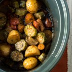 Slow Cooker Harissa Briam (Greek Ratatouille) www.thefoodiecorner.gr