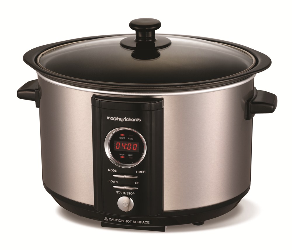 Ψηφιακό Slow Cooker 3.5lt Morphy Richards με Δοχείο Σοταρίσματος www.thefoodiecorner.gr