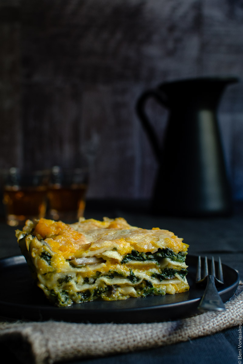 Cottage Cheese Vegetable Lasagne With Butternut Squash