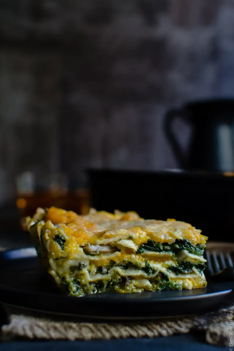 Cottage Cheese Vegetable Lasagne With Butternut Squash